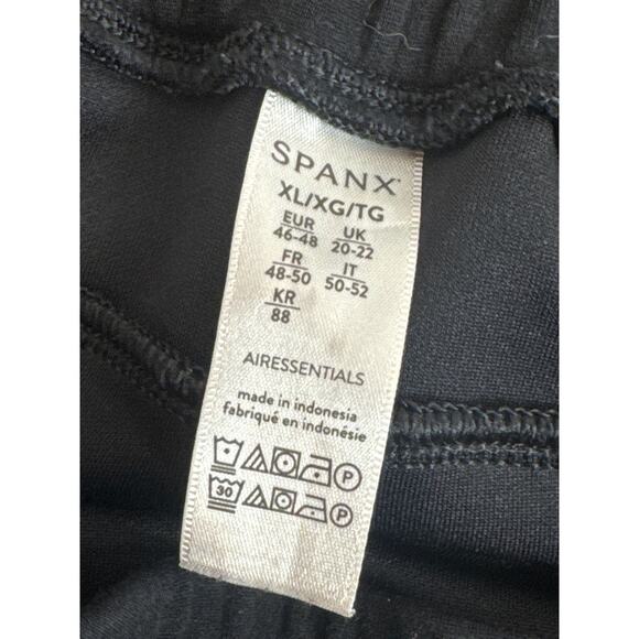 Spanx air essentials black pant with drawstring size  XL - Picture 3 of 8